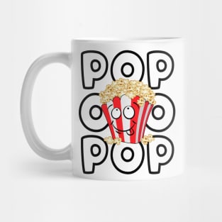 Love Popcorn 2 T-Shirt Funny Popcorn Lovers Mug